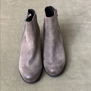 Sorel Gray Ankle Boots